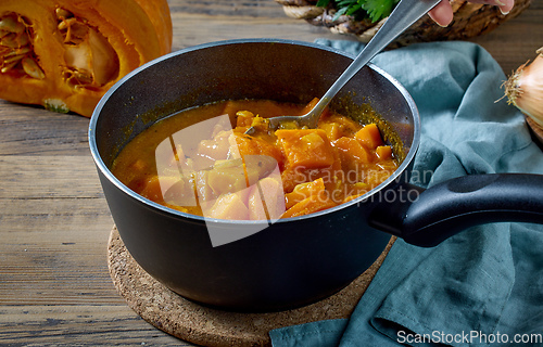 Image of pumpkin and carrot stew