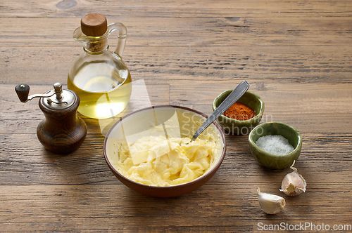 Image of bowl of whipped butter