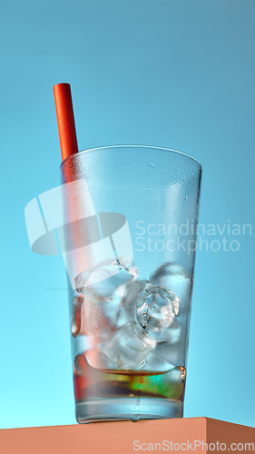 Image of empty cocktail glass
