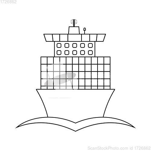 Image of Container Ship Icon