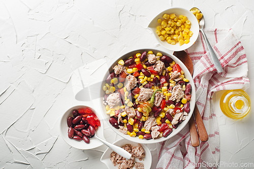 Image of Tuna salad Mexican corn salad