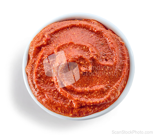 Image of bowl of tomato and red pepper dip