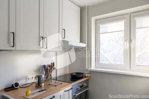 Image of modern kitchen interior