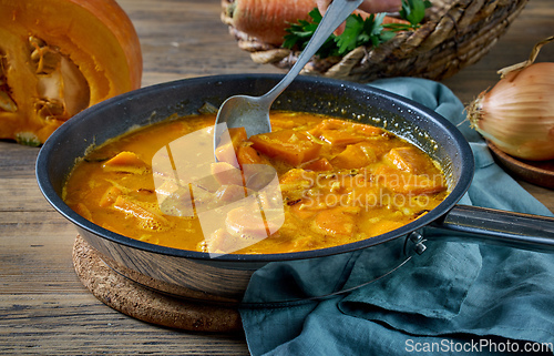 Image of pumpkin and carrot stew