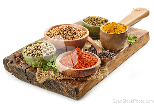 Image of various herbs and spices