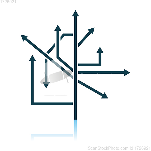 Image of Direction Arrows Icon