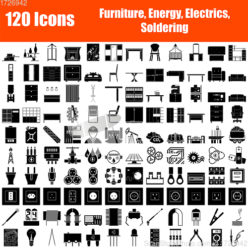 Image of Set of 120 Icons