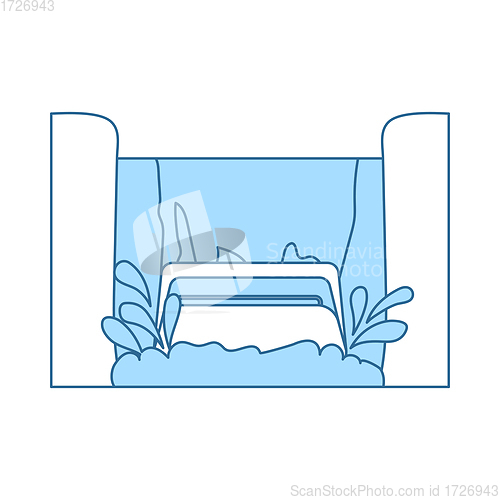 Image of Water Boat Ride Icon