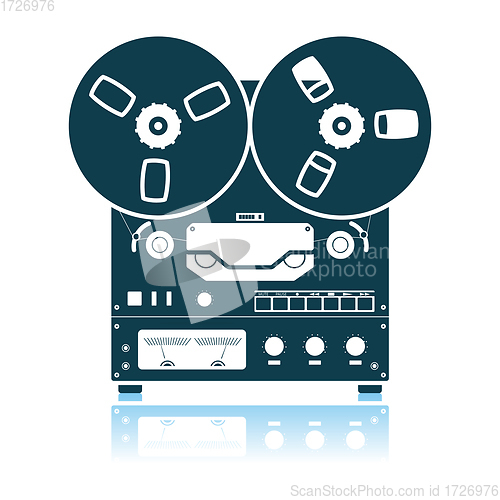 Image of Reel Tape Recorder Icon