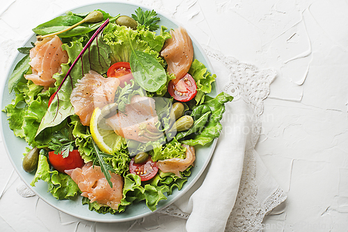 Image of Salad smoked salmon