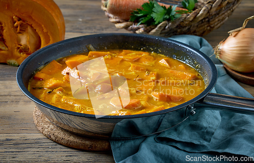 Image of pumpkin and carrot stew