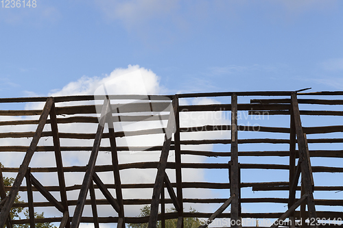 Image of old wooden structure