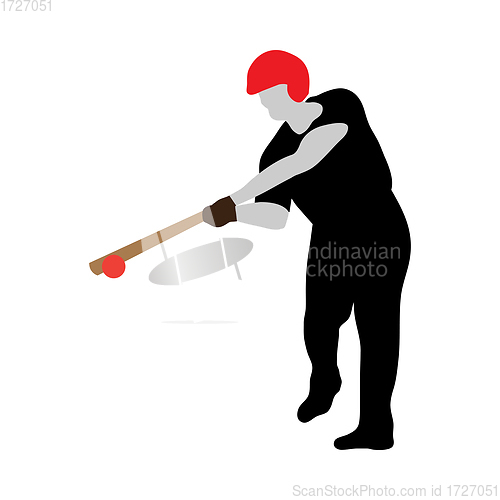 Image of baseball silhouette