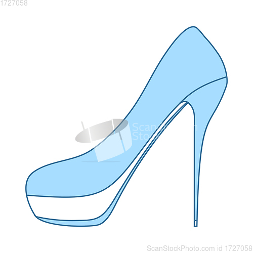 Image of High Heel Shoe Icon