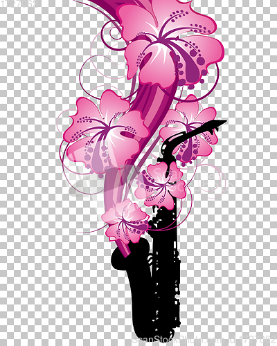 Image of floral background