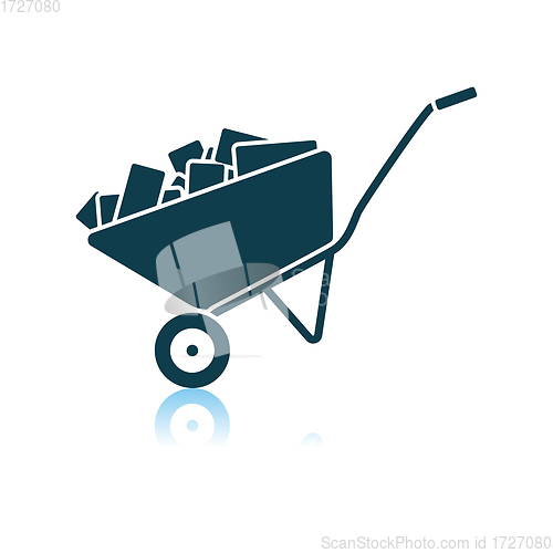 Image of Icon Of Construction Cart