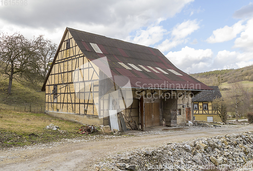 Image of barn in Southern Germany