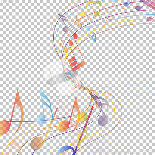 Image of Multicolor musical