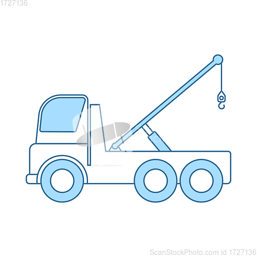 Image of Car Towing Truck Icon