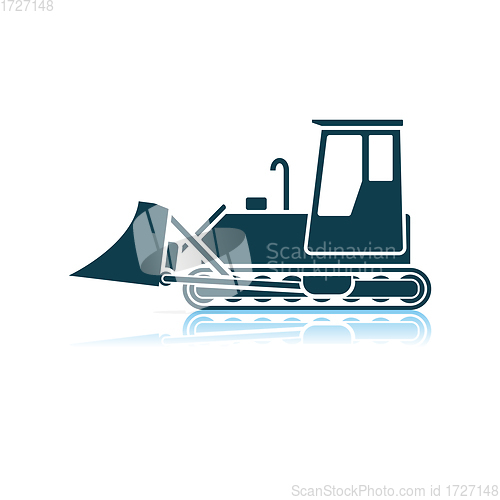 Image of Icon Of Construction Bulldozer