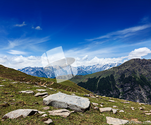 Image of Himalayas. India