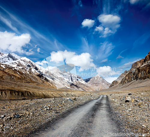 Image of Road in Himalayas