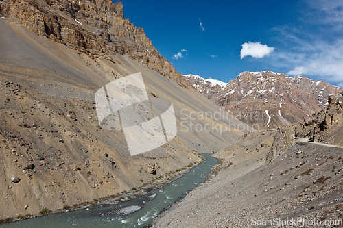 Image of River in Himalayas