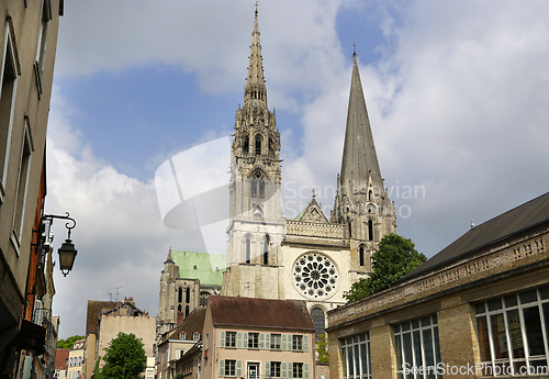 Image of Cathedral of Notre-Dame in Chartres, France