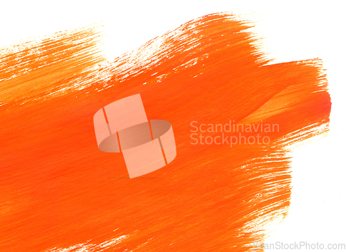 Image of Orange hand drawn texture on white background