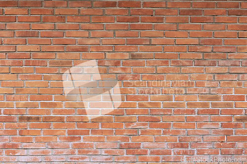 Image of orange brick wall texture