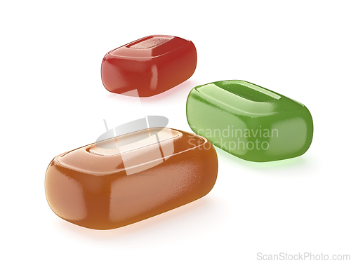 Image of Colorful hard candies