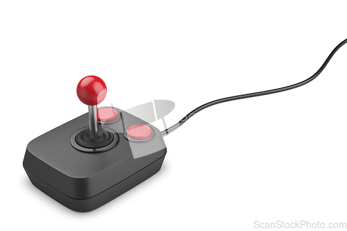 Image of Retro computer joystick