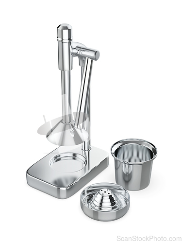 Image of Silver citrus juicer