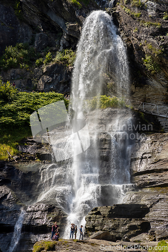 Image of Steinsdalsfossen is a waterfall in Norway.