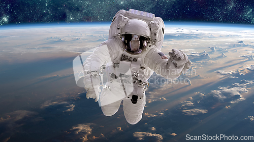 Image of Astronaut in outer space