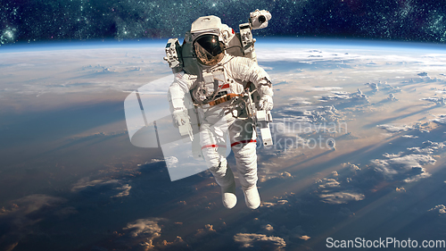 Image of Astronaut in outer space