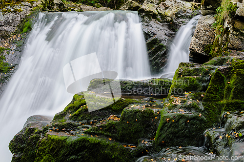 Image of waterfall in the forest