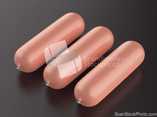 Image of Three sausages