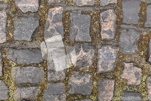 Image of Cobblestone Road- Detail