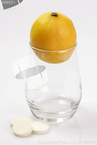 Image of Lemon in glass