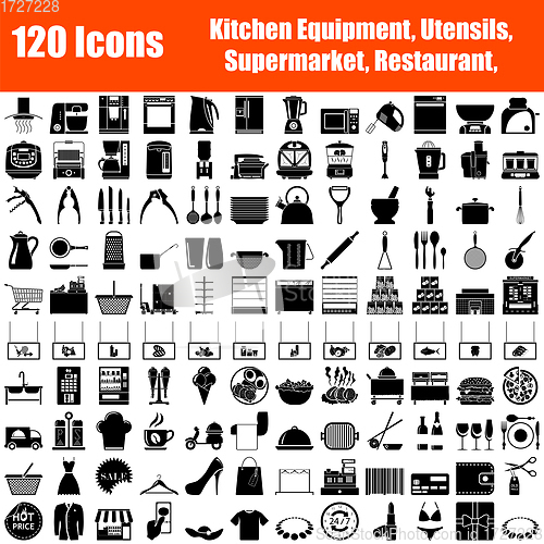 Image of Set of 120 Icons