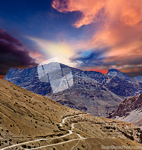 Image of Road in Himalayas