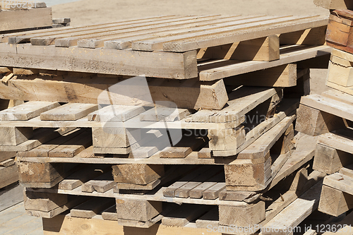 Image of wooden pallets
