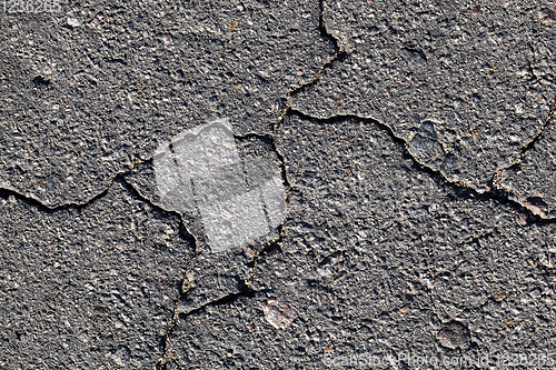 Image of dark asphalt road