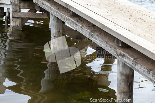 Image of wooden pier