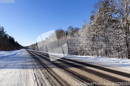 Image of Road in winter