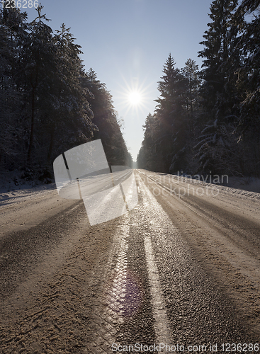 Image of Road in winter