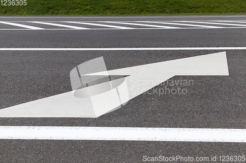 Image of road marking