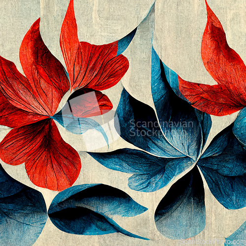 Image of Watercolor art background. Digital generated wallpaper design wi