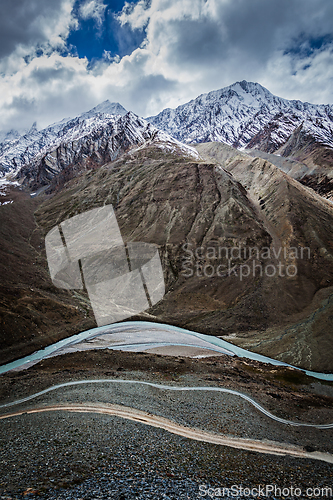 Image of View of Himalayas, India